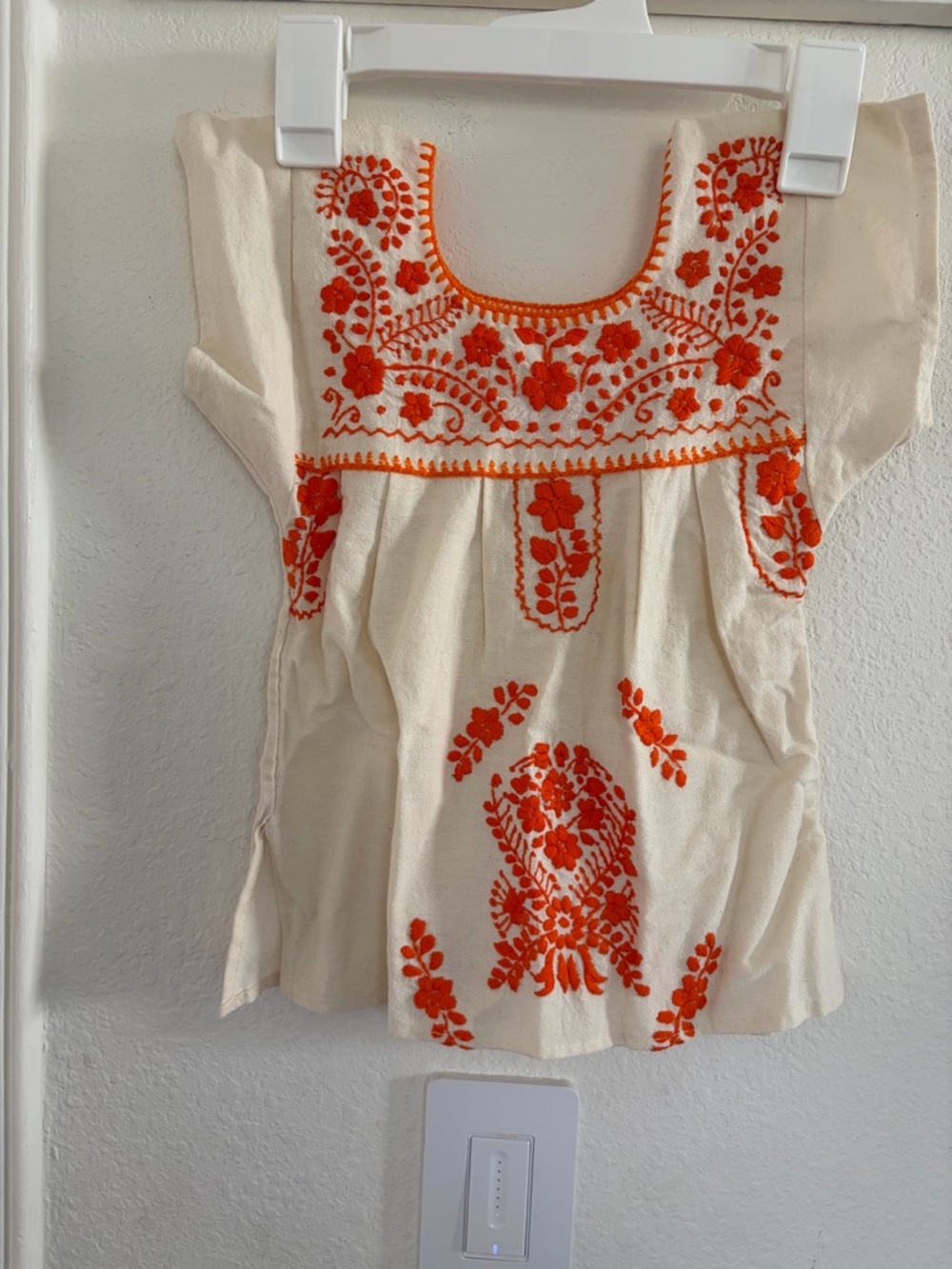 Mexican handmade embroidered dress